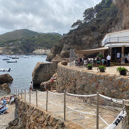 Precioso Apartmento Sobre El Mar, Cap Sa Sal, Begur, Girona Eksteriør bilde