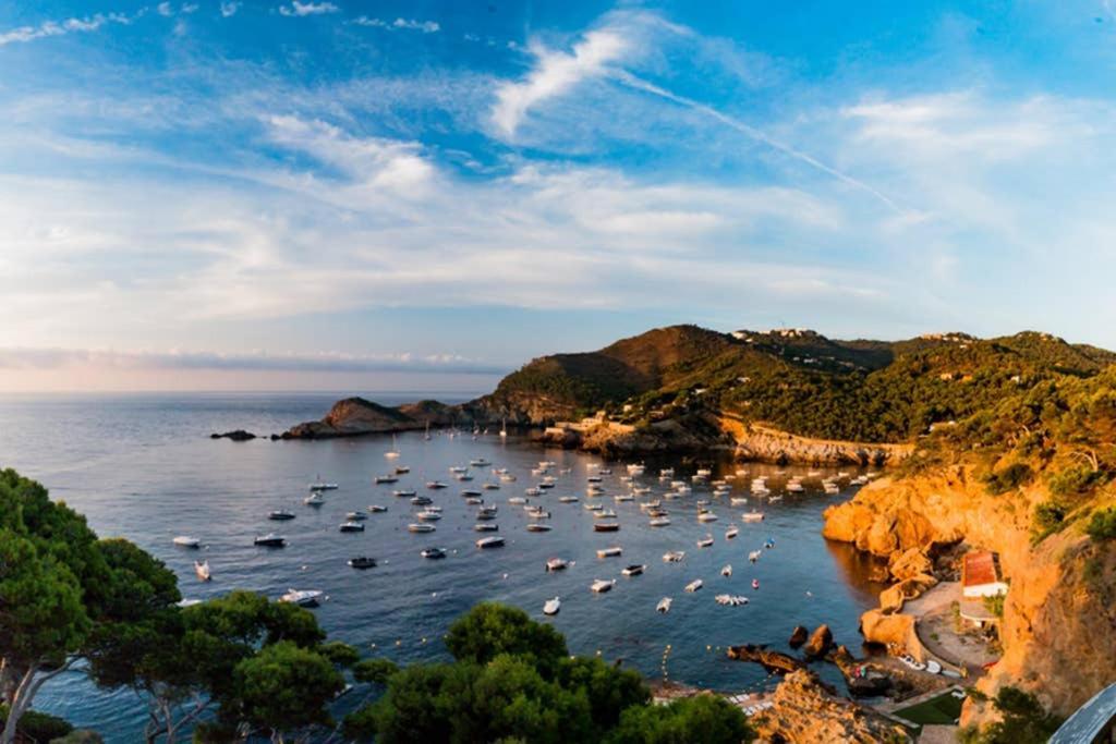 Precioso Apartmento Sobre El Mar, Cap Sa Sal, Begur, Girona Eksteriør bilde