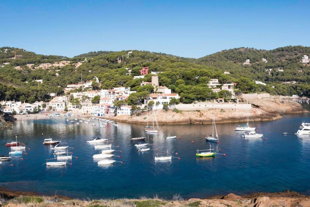Precioso Apartmento Sobre El Mar, Cap Sa Sal, Begur, Girona Eksteriør bilde