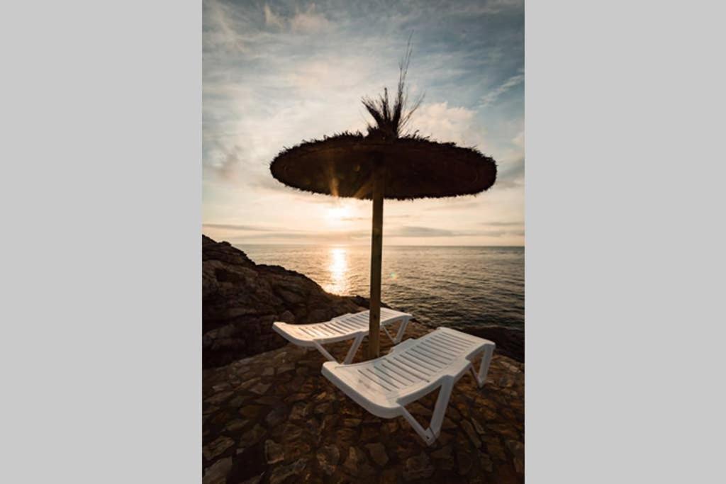 Precioso Apartmento Sobre El Mar, Cap Sa Sal, Begur, Girona Eksteriør bilde