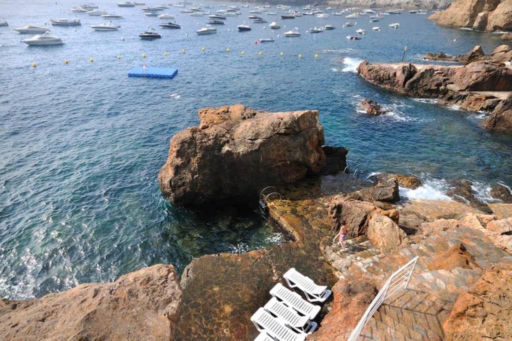Precioso Apartmento Sobre El Mar, Cap Sa Sal, Begur, Girona Eksteriør bilde