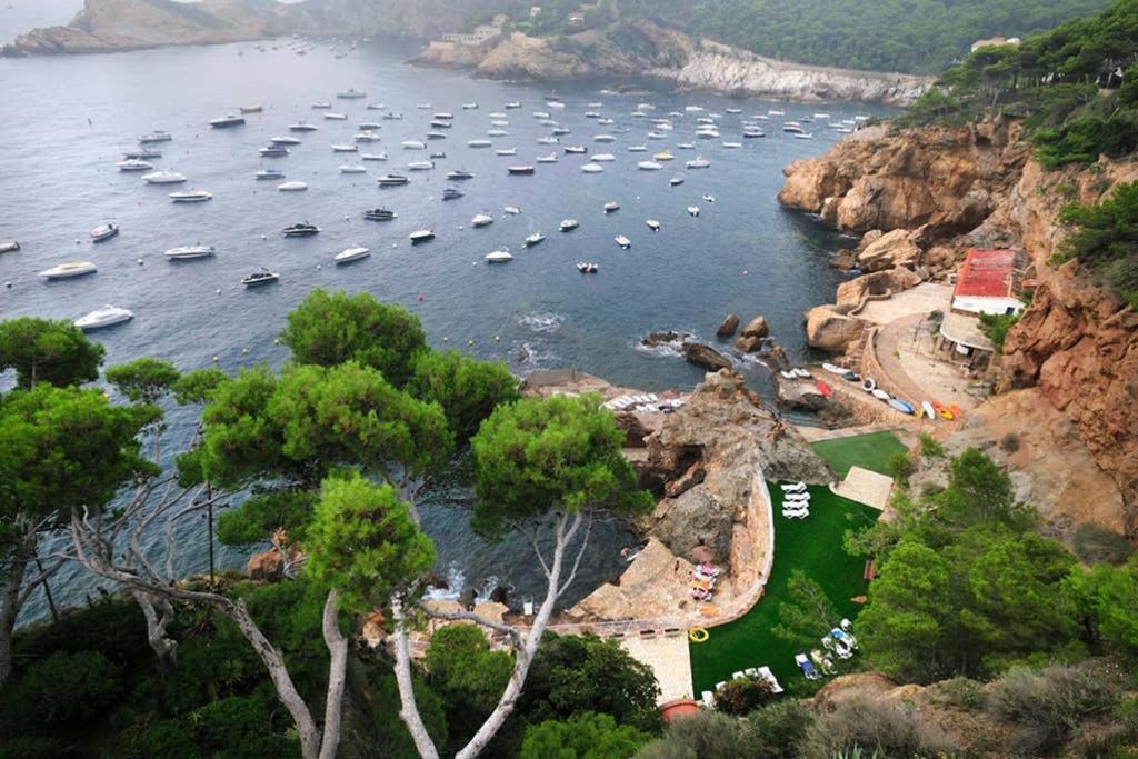 Precioso Apartmento Sobre El Mar, Cap Sa Sal, Begur, Girona Eksteriør bilde