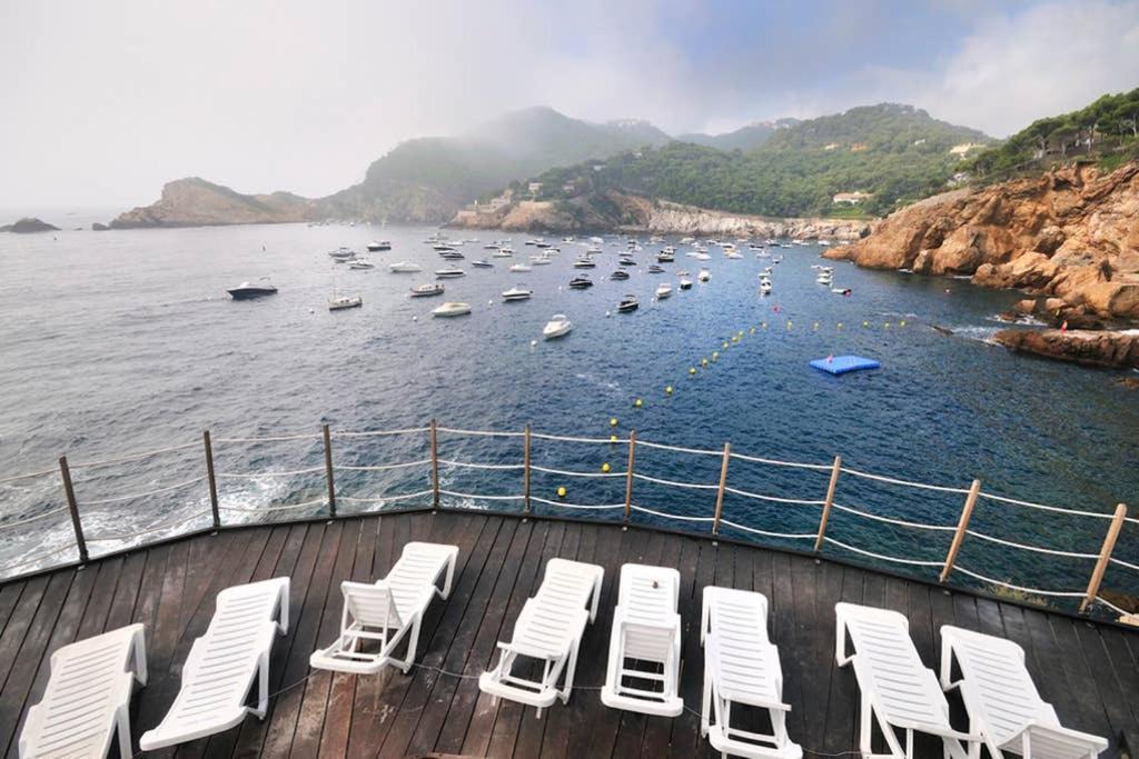 Precioso Apartmento Sobre El Mar, Cap Sa Sal, Begur, Girona Eksteriør bilde