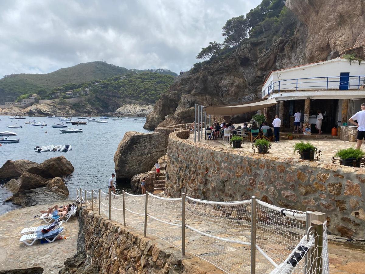 Precioso Apartmento Sobre El Mar, Cap Sa Sal, Begur, Girona Eksteriør bilde